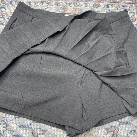 Cali 1850 y2k Preppy grey pleated mini skort - Large - Picture 2 of 7